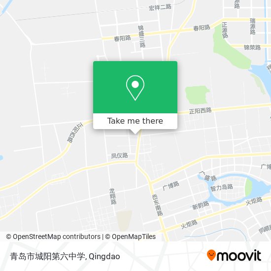 青岛市城阳第六中学 map