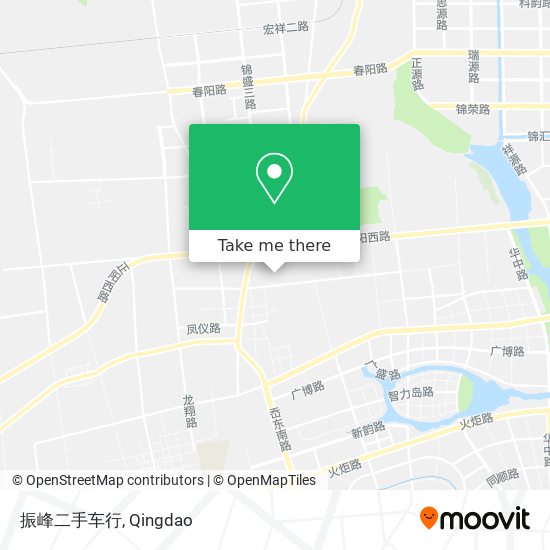 振峰二手车行 map