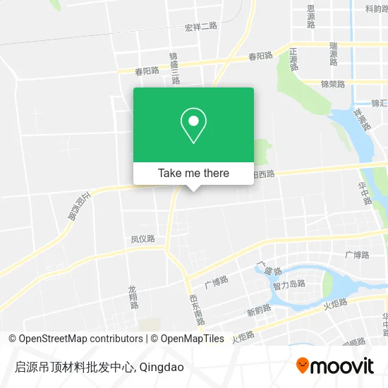 启源吊顶材料批发中心 map