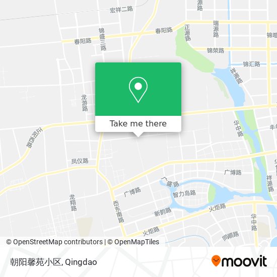 朝阳馨苑小区 map