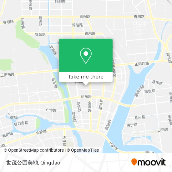 世茂公园美地 map