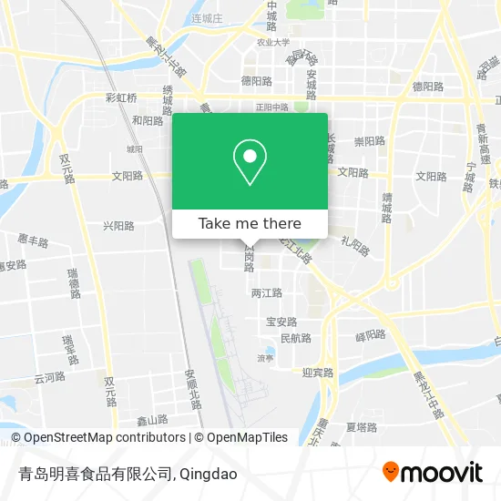 青岛明喜食品有限公司 map