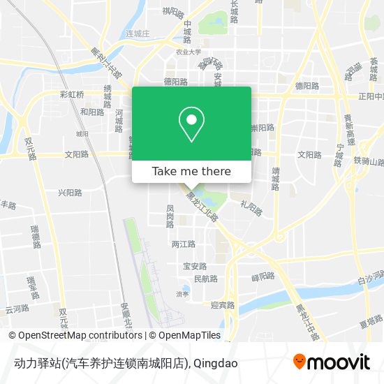动力驿站(汽车养护连锁南城阳店) map