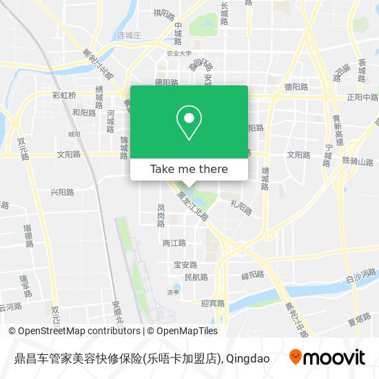 鼎昌车管家美容快修保险(乐唔卡加盟店) map