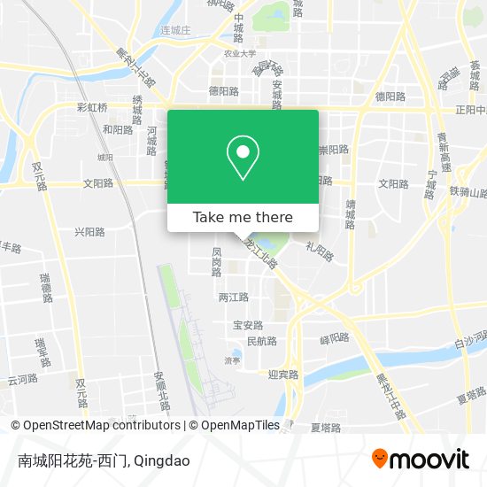 南城阳花苑-西门 map