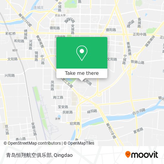 青岛恒翔航空俱乐部 map
