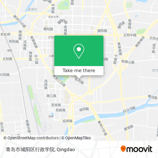 青岛市城阳区行政学院 map