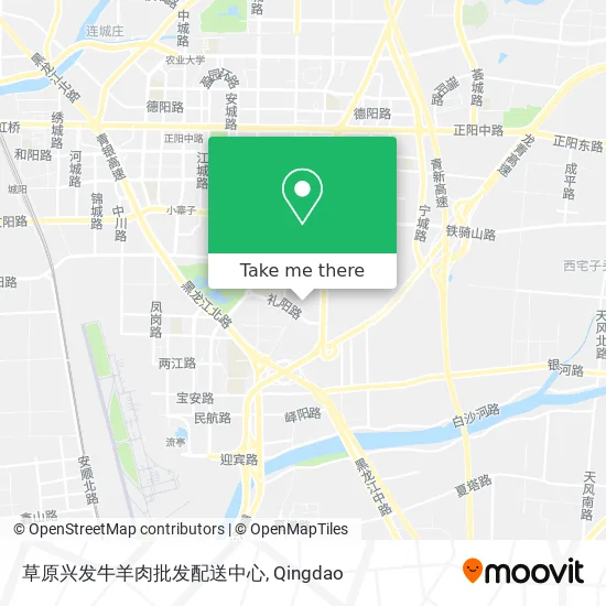 草原兴发牛羊肉批发配送中心 map