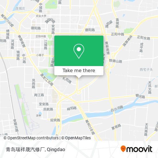青岛瑞祥晟汽修厂 map