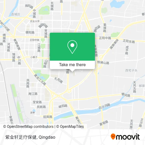 紫金轩足疗保健 map