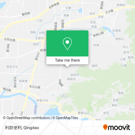 利群便利 map