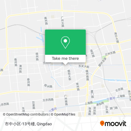 市中小区-13号楼 map