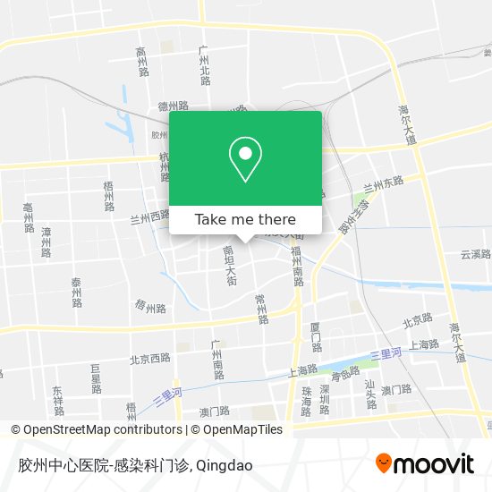 胶州中心医院-感染科门诊 map