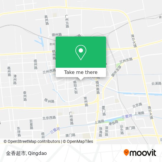 金香超市 map
