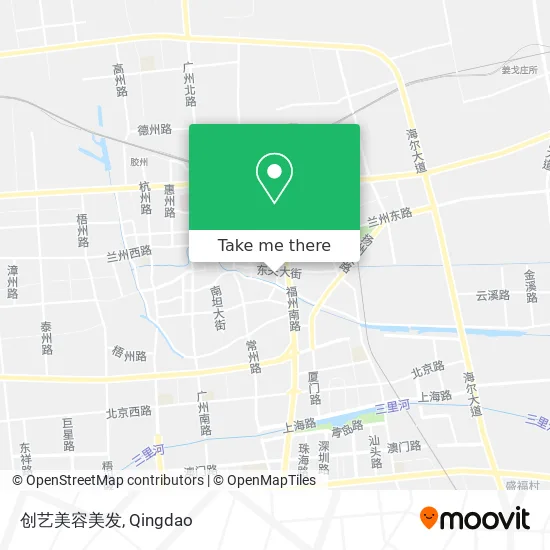 创艺美容美发 map
