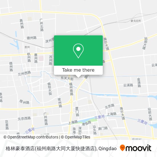 格林豪泰酒店(福州南路大同大厦快捷酒店) map