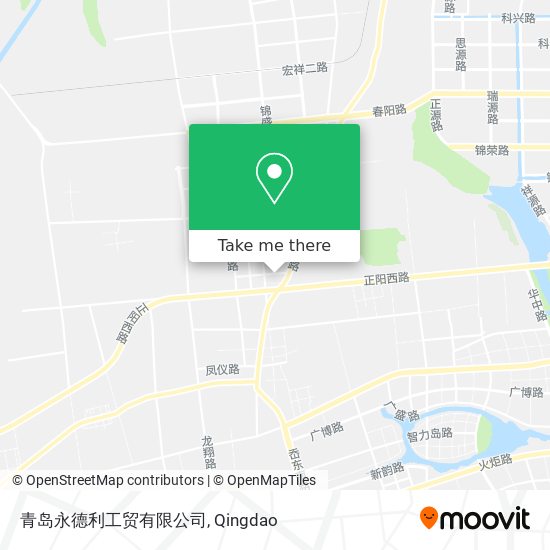 青岛永德利工贸有限公司 map