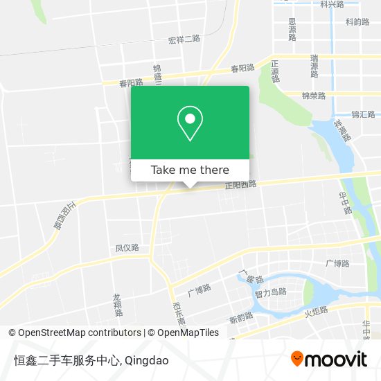 恒鑫二手车服务中心 map