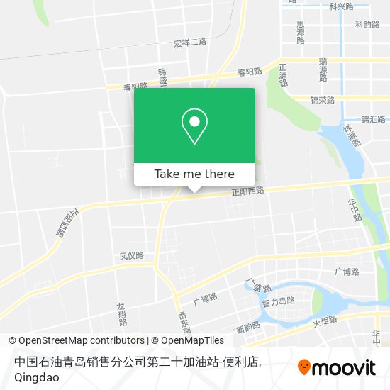 中国石油青岛销售分公司第二十加油站-便利店 map