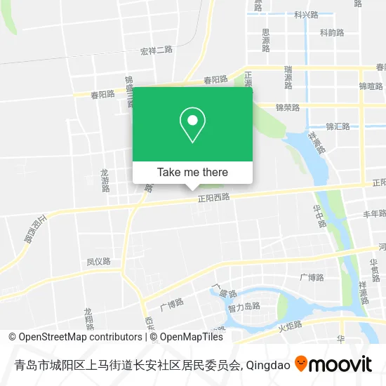 青岛市城阳区上马街道长安社区居民委员会 map