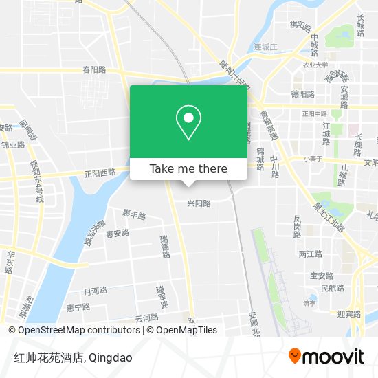 红帅花苑酒店 map