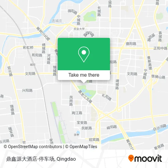鼎鑫源大酒店-停车场 map