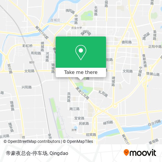 帝豪夜总会-停车场 map