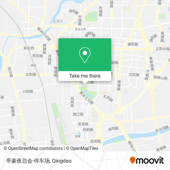 帝豪夜总会-停车场 map