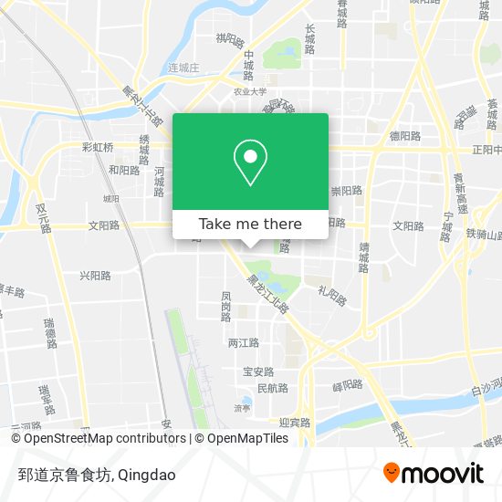 郅道京鲁食坊 map