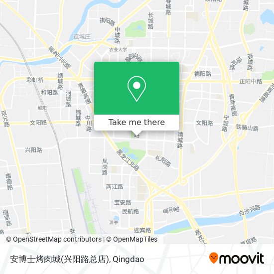安博士烤肉城(兴阳路总店) map