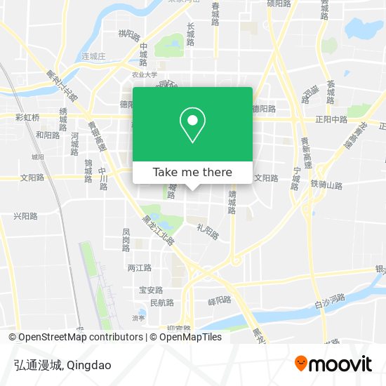 弘通漫城 map