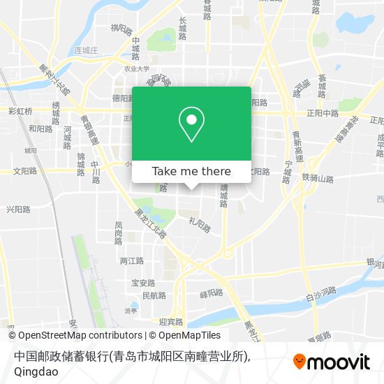 中国邮政储蓄银行(青岛市城阳区南疃营业所) map