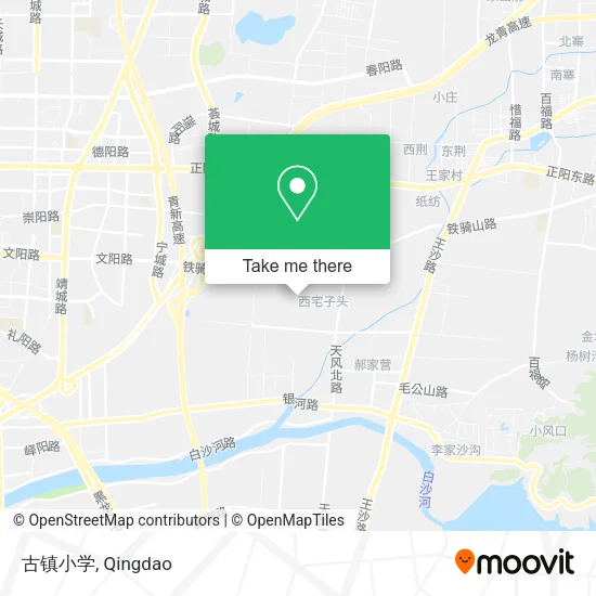 古镇小学 map