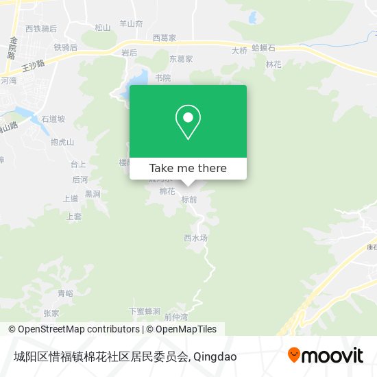 城阳区惜福镇棉花社区居民委员会 map