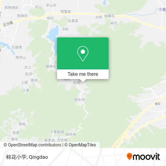 棉花小学 map