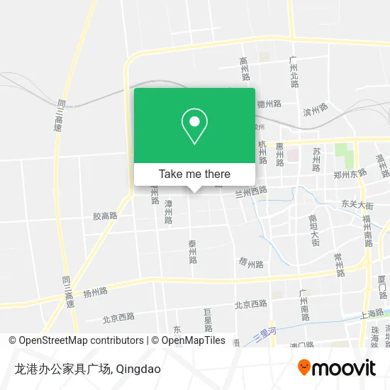 龙港办公家具广场 map