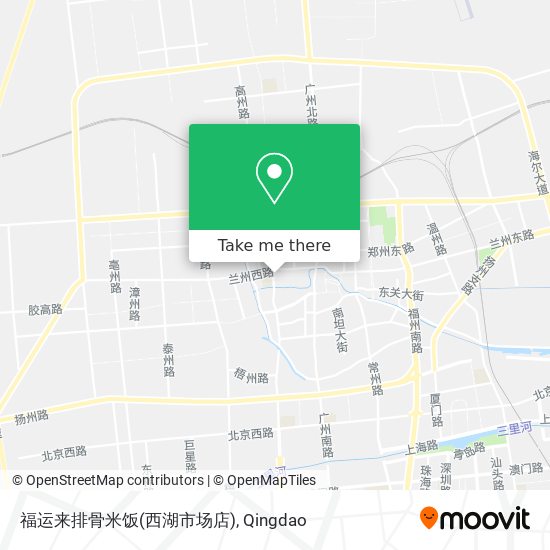 福运来排骨米饭(西湖市场店) map