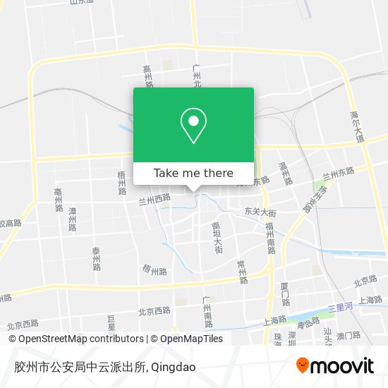 胶州市公安局中云派出所 map