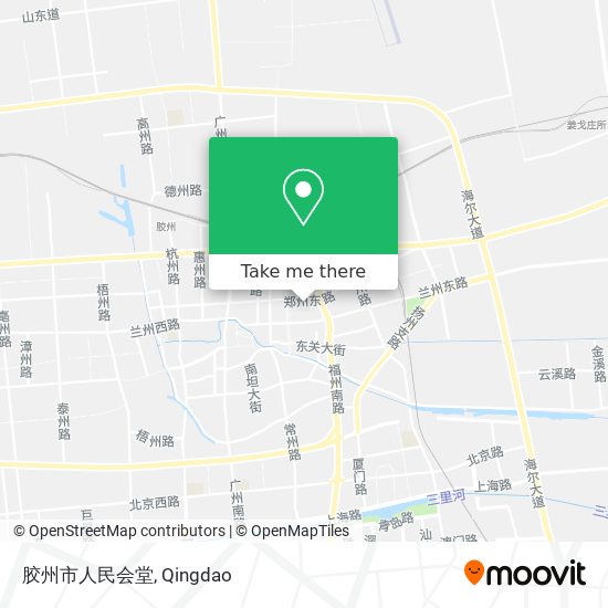 胶州市人民会堂 map