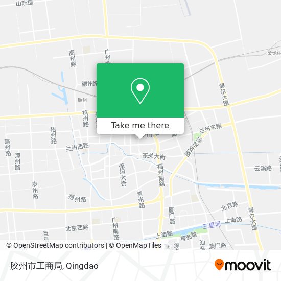 胶州市工商局 map