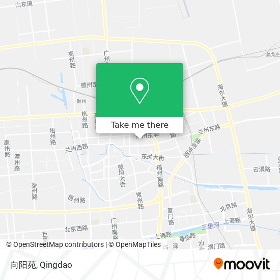 向阳苑 map