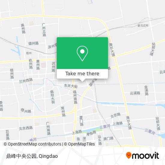 鼎峰中央公园 map