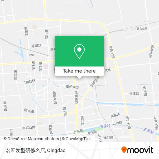 名匠发型研修名店 map