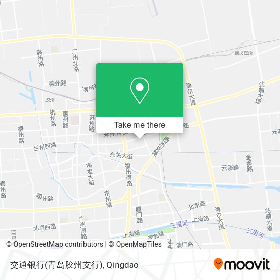 交通银行(青岛胶州支行) map