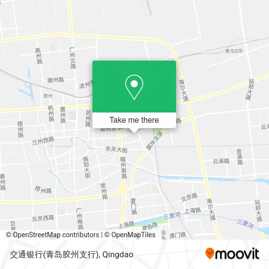 交通银行(青岛胶州支行) map