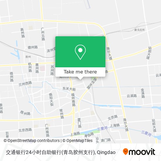 交通银行24小时自助银行(青岛胶州支行) map