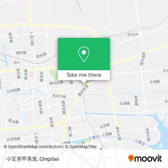 小宝美甲美发 map