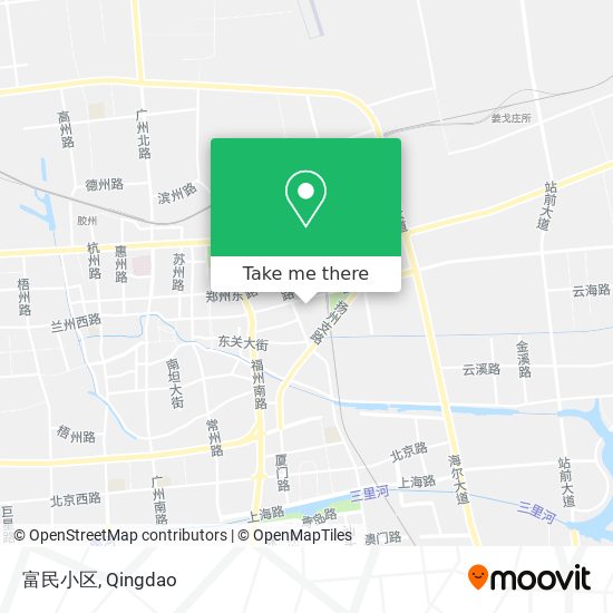富民小区 map
