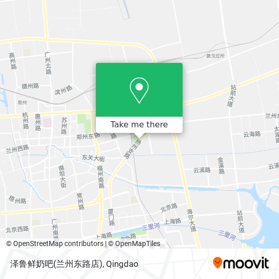 泽鲁鲜奶吧(兰州东路店) map
