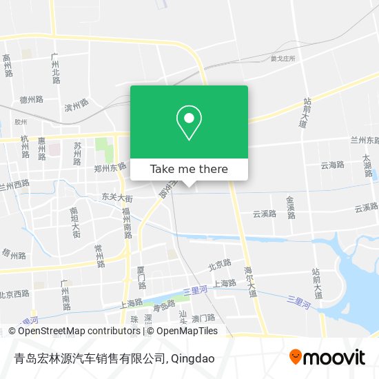 青岛宏林源汽车销售有限公司 map